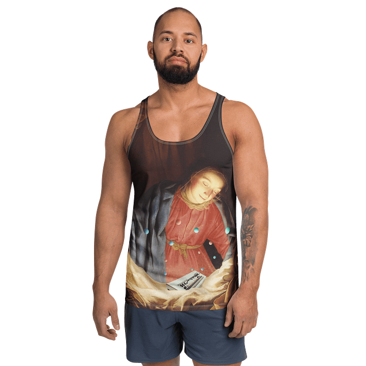Adoration of the baby 909 by Frank Fonik , classic synth Tribute, Regular fit Tank Top product image (1)