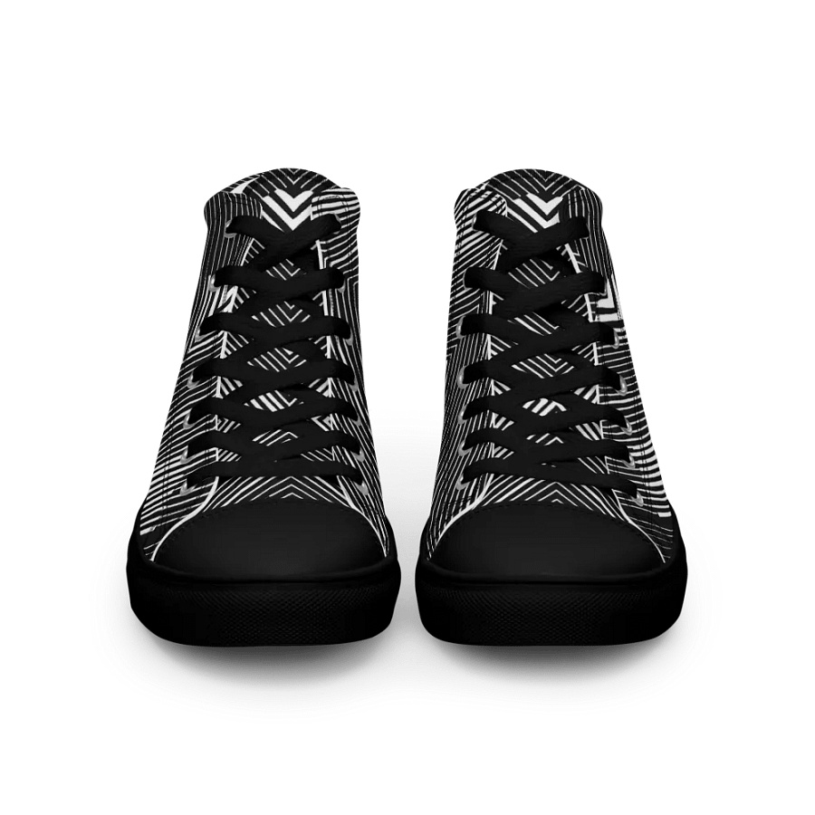Enigma Nation Women's High Top Canvas Shoes product image (4)