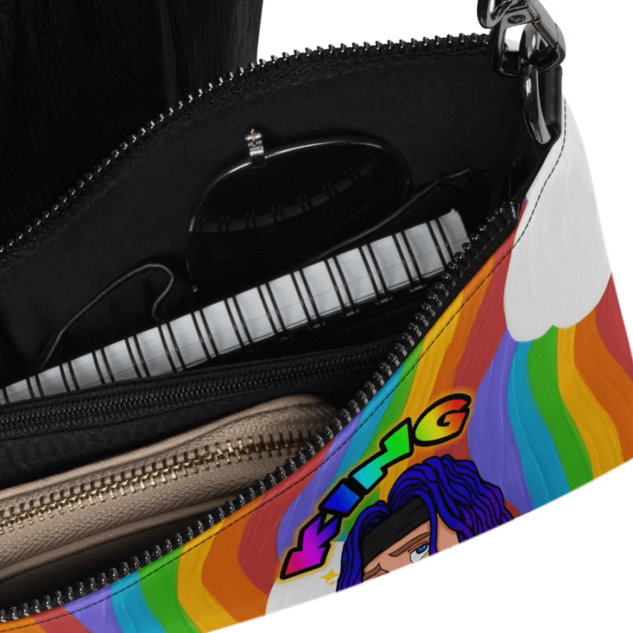 Rainbow King wrist/crossbody clutch make up bag product image (8)