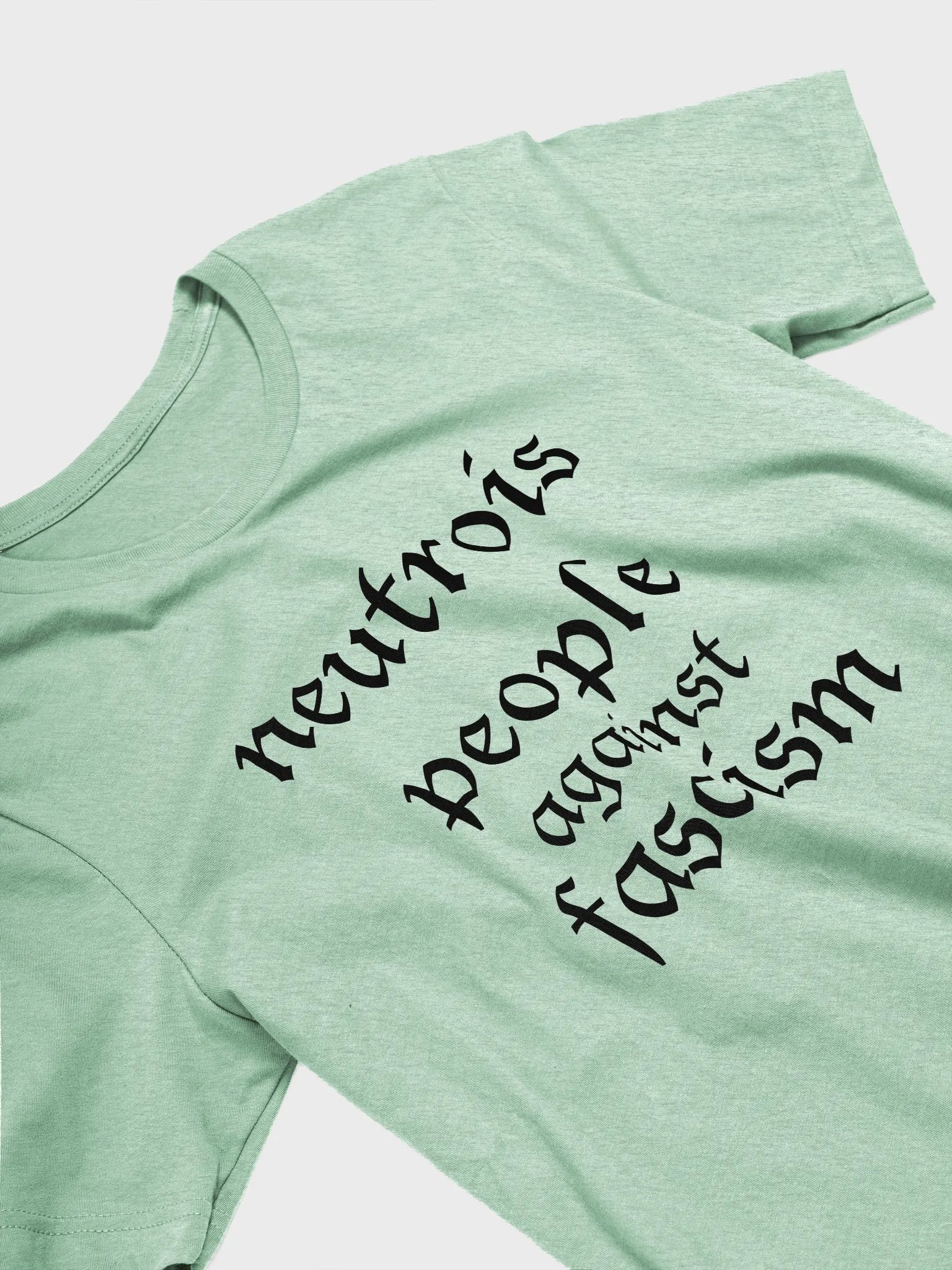 neutrois people against fascism t-shirt product image (3)