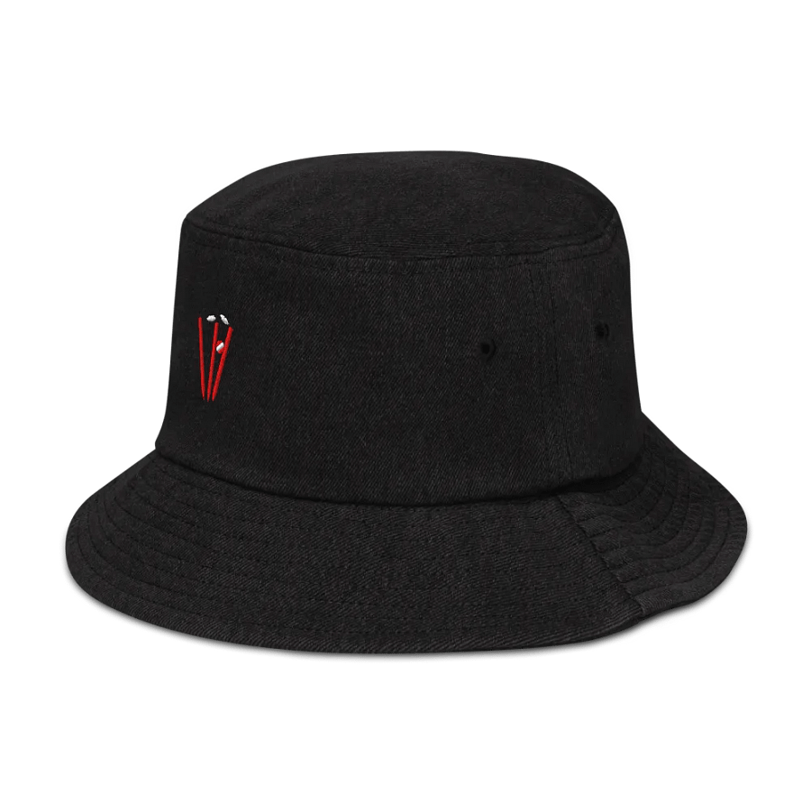 Wicketers Black Out Bucket Hat product image (4)