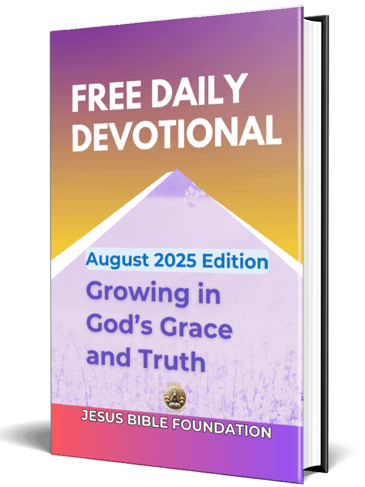 Free Daily Devotional August 2025 Edition: Growing in God’s Grace and Truth product image (1)