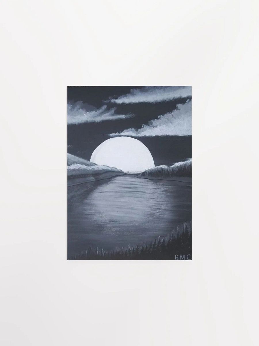 Vivid Matte Moon over the lake product image (6)