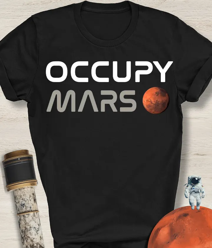 Occupy Mars T-Shirt product image (1)
