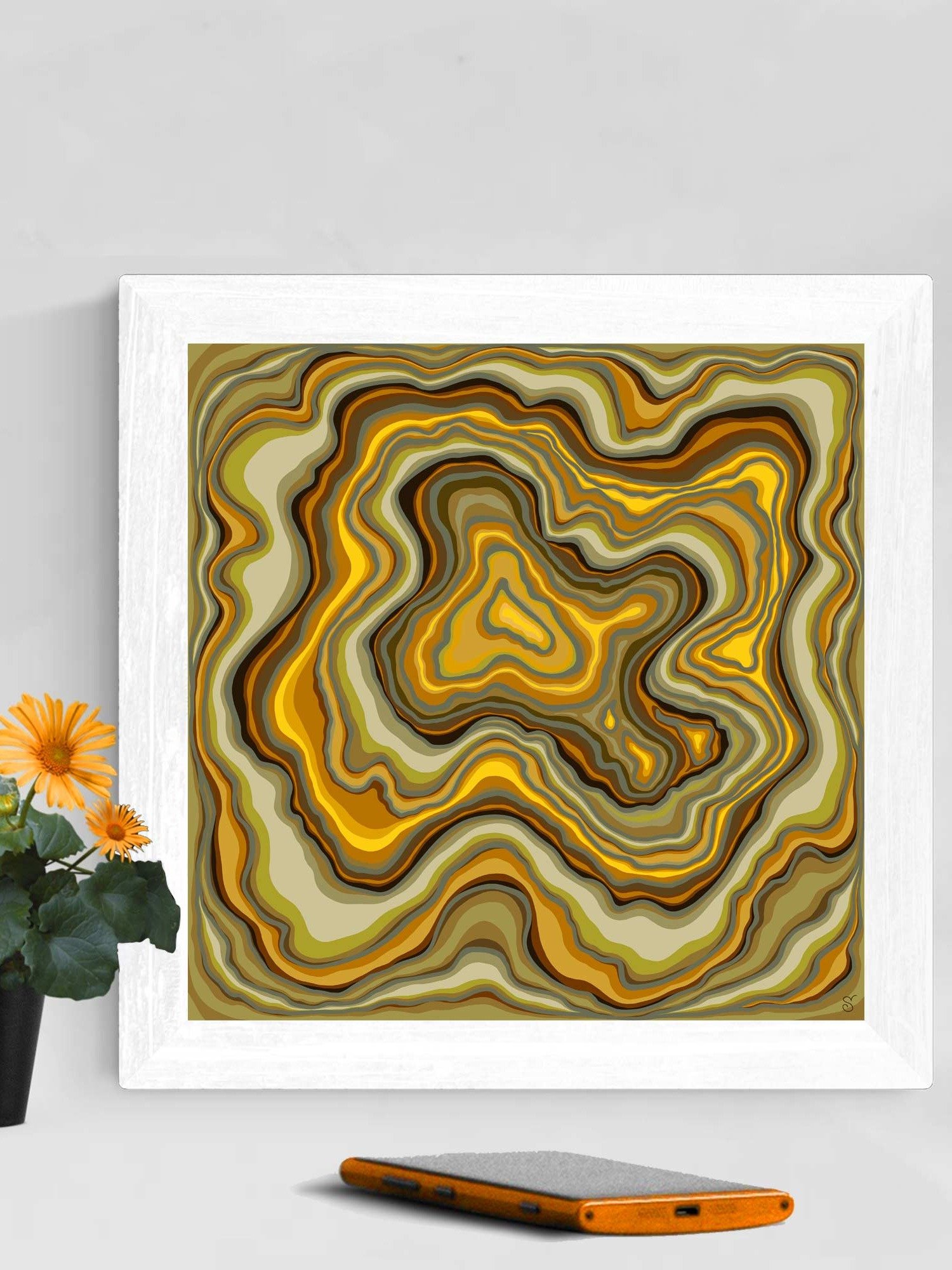 Earthly Elegance Canvas - Stone N 11 product image (102)