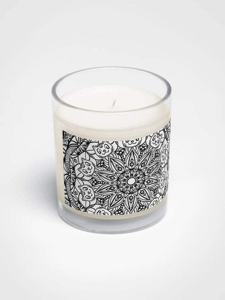 Mandala Harmony Soy Wax Candle product image (2)