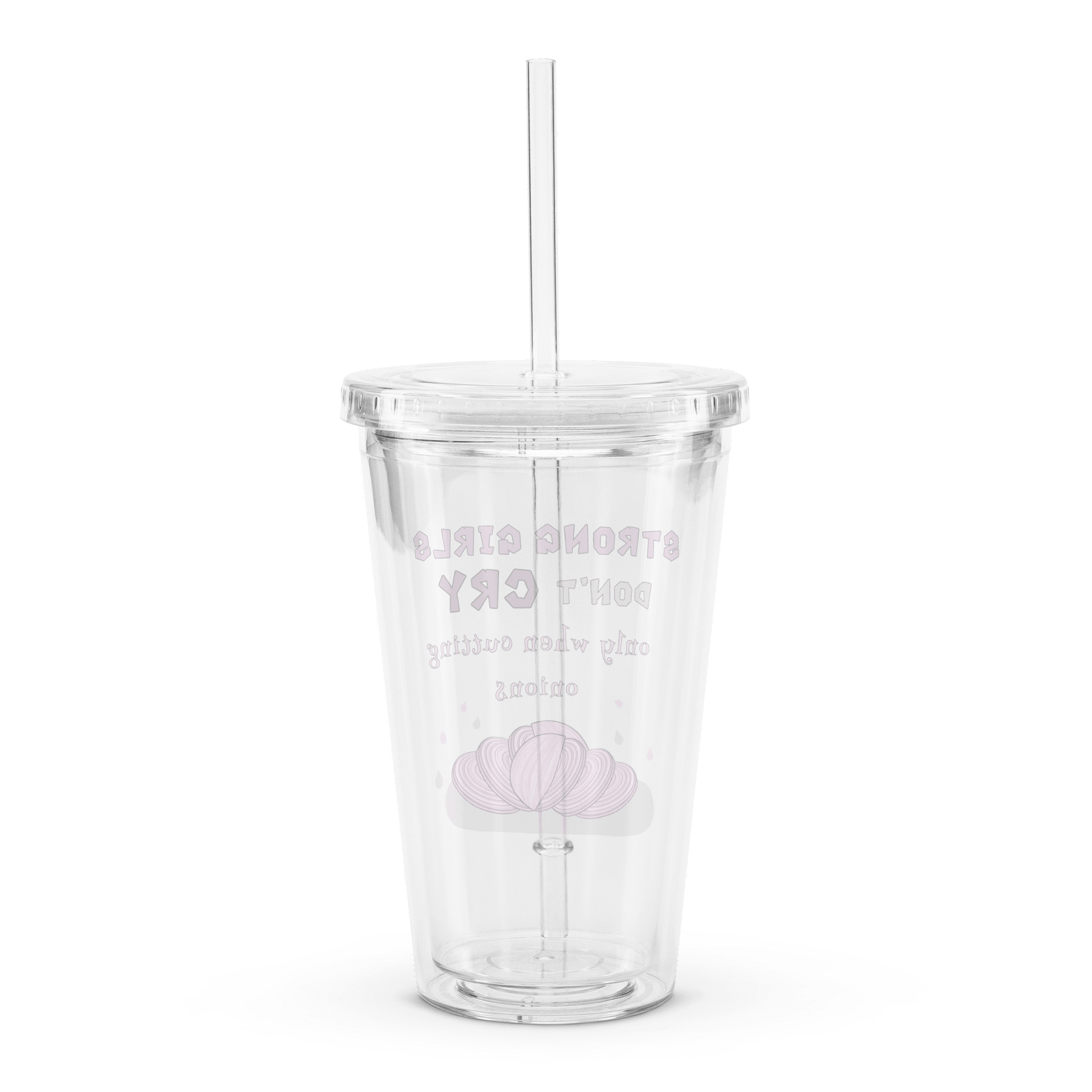 Strong Girls Don't Cry Tumbler product image (2)