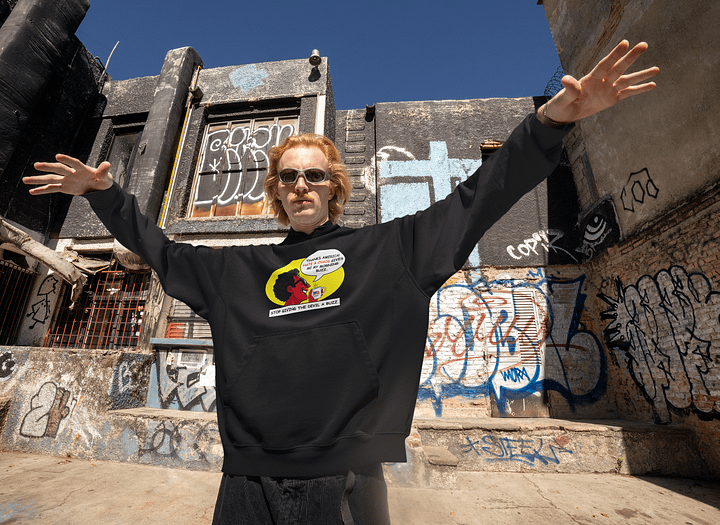 America Stop Giving The Devil A Buzz - Hoodie product image (1)