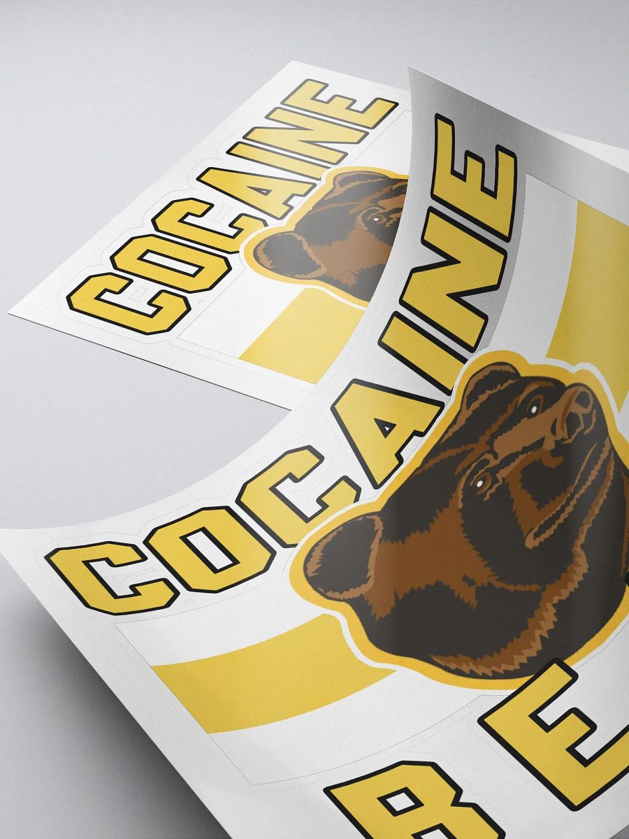 COCAINE BEAR v2 Sticker product image (4)