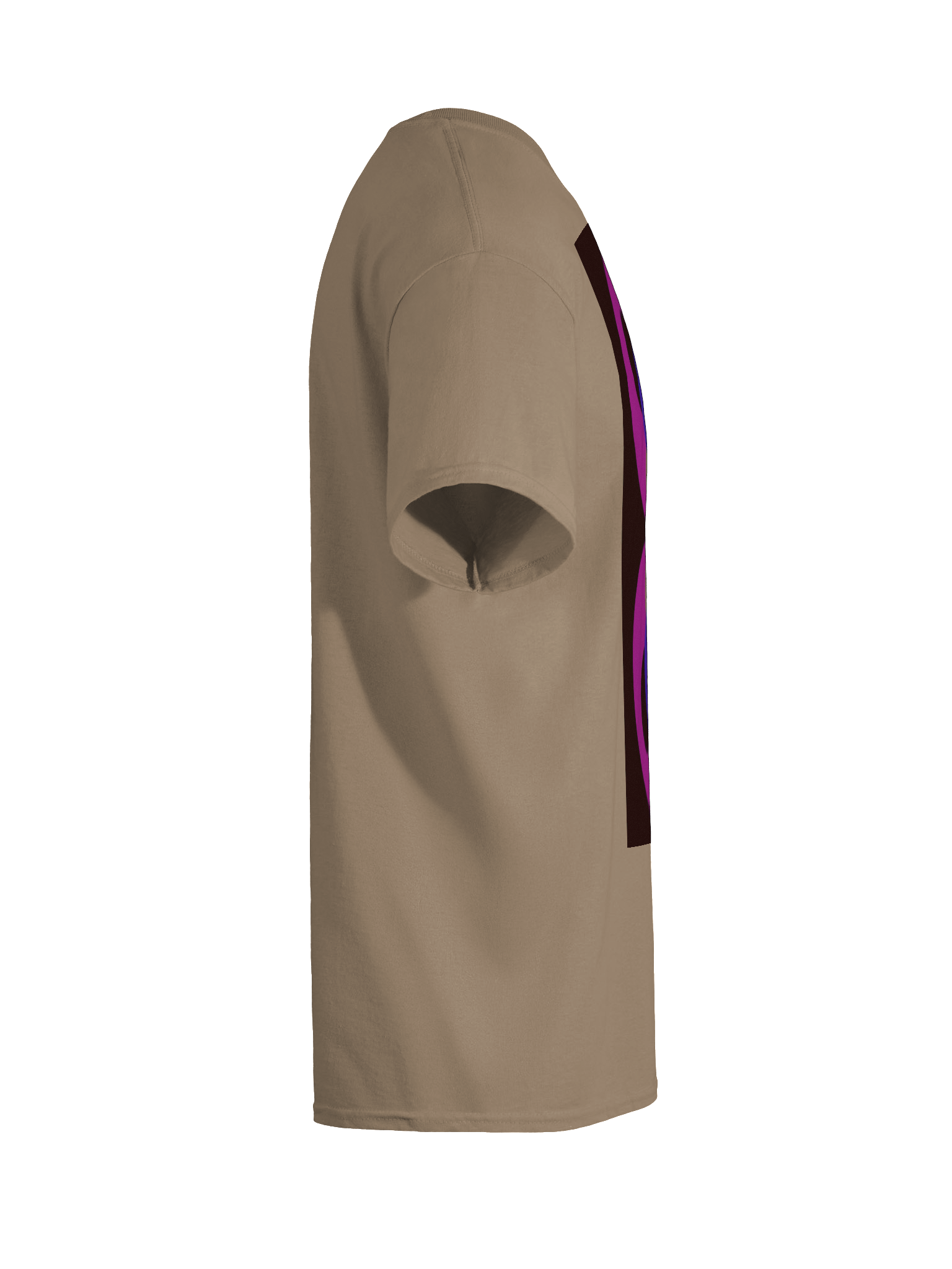 Magenta Symmetry Geometric T-Shirt product image (12)