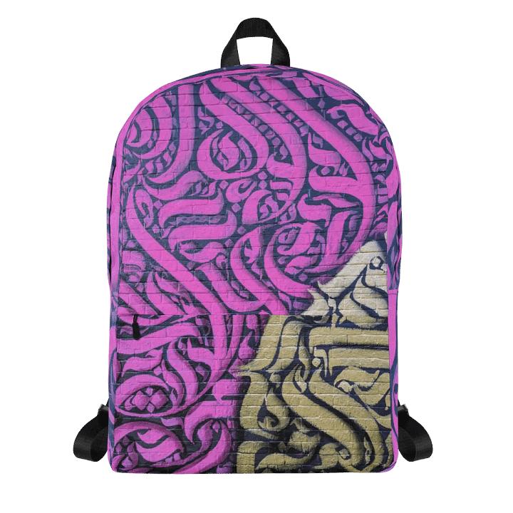 Pink and Gold Calligraphy Bag (RIGHT SIDE) product image (2)