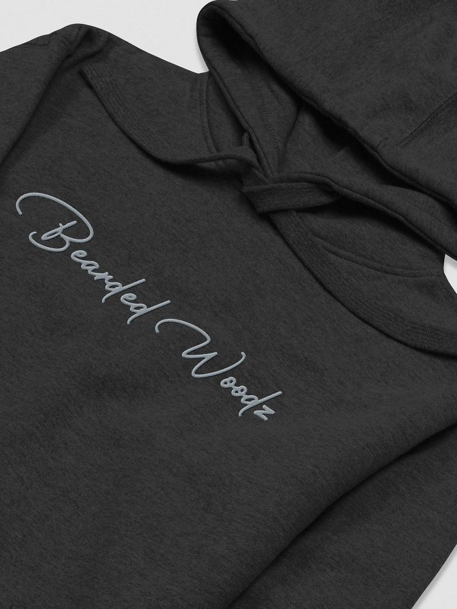 Women's Bearded Woodz Signature Hoodie (Grey Embroidery) product image (2)