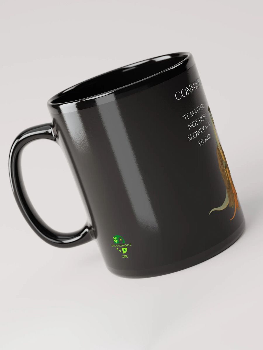 Confuciusaurus - Don't Get Chomped Funny Philosphical Dinosaur Mug product image (4)
