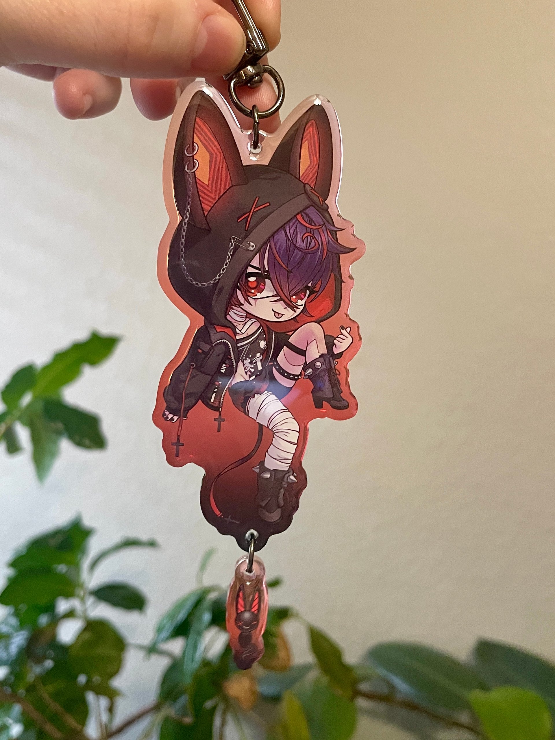 KURO - Double Acrylic Keychain product image (1)