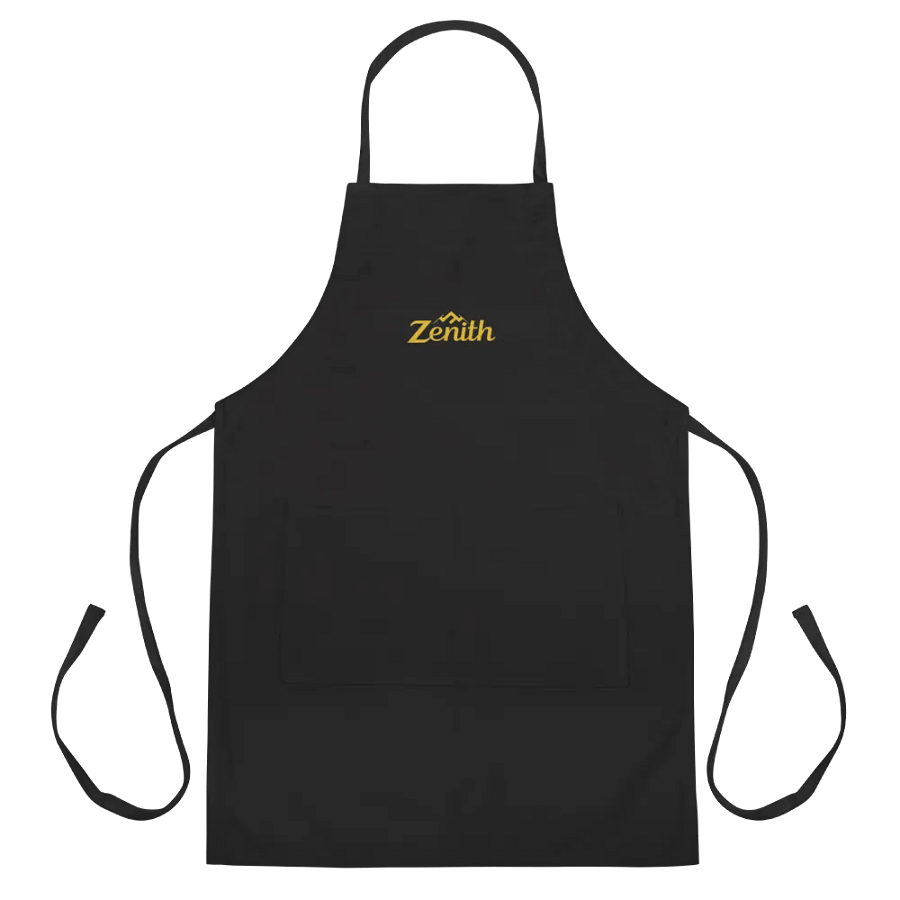 Zenith Embroidered Chef Apron product image (3)