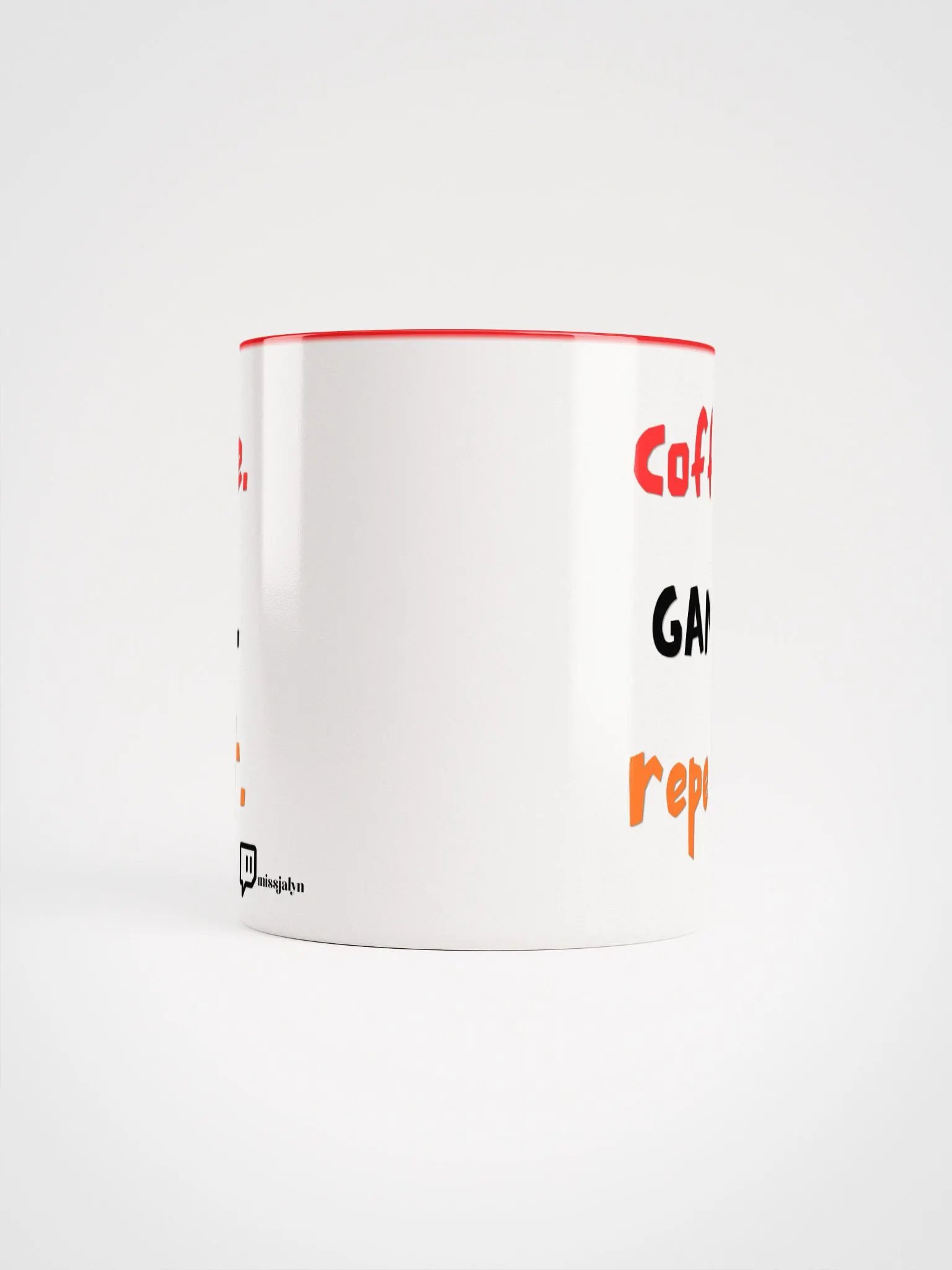coffee. GAME. repeat Coffee Cup w/ logo product image (5)