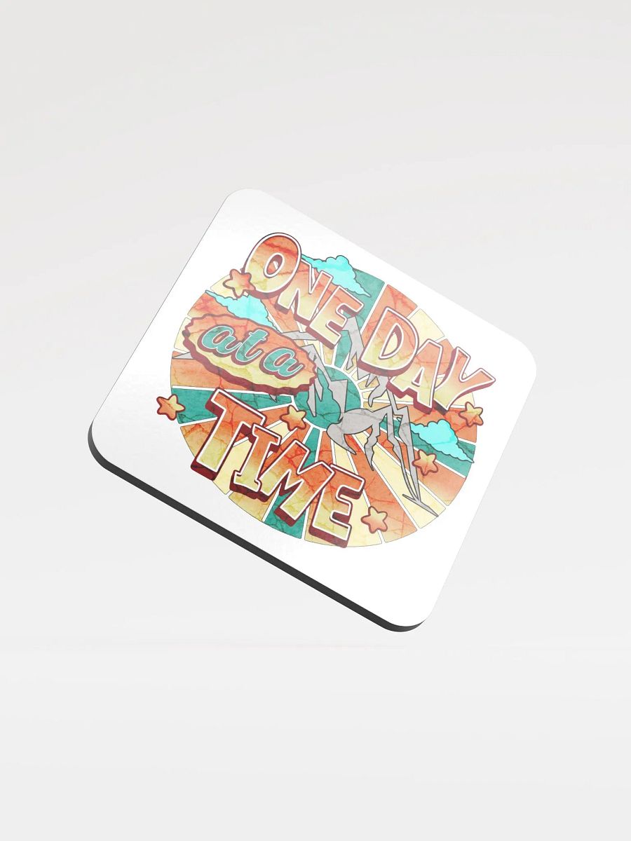 One Day At A Time Mountain Motivation Coaster Set product image (1)
