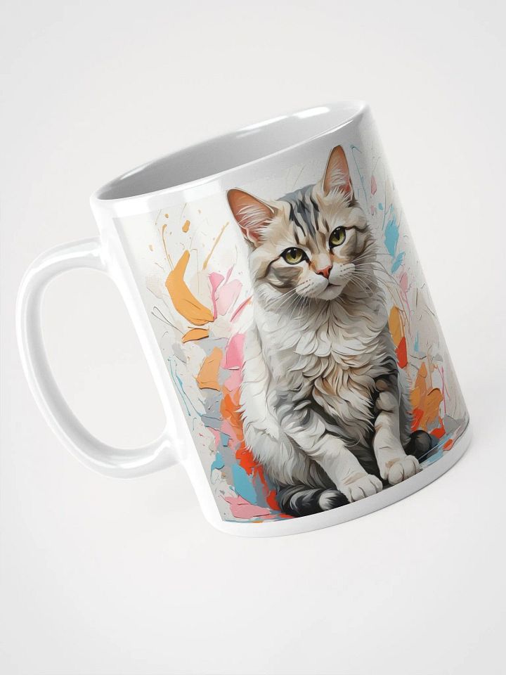 Curious Kitty Cat Mug product image (2)