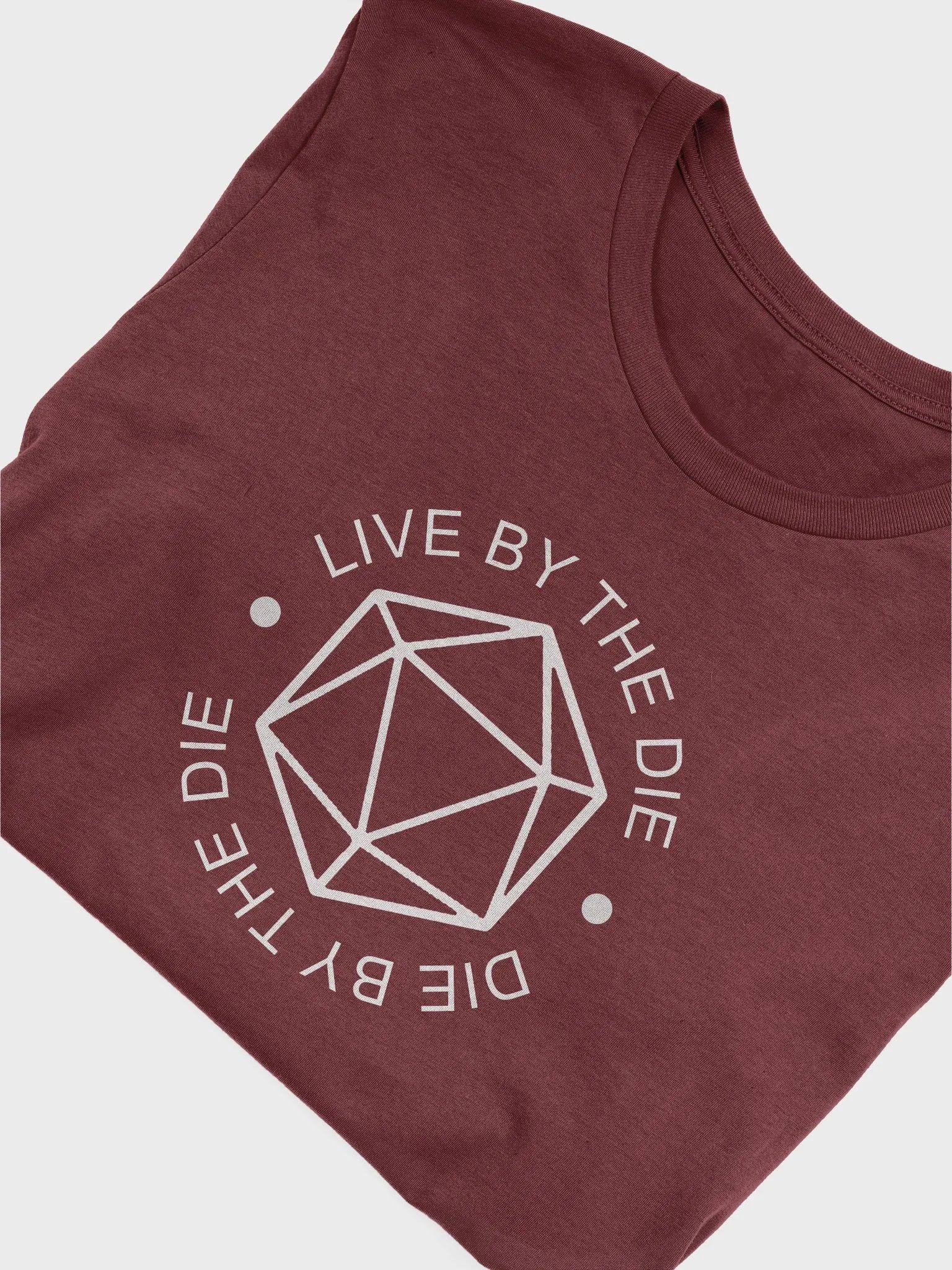 Live by the Die, Die by the Die Simplified Soft Tee product image (19)