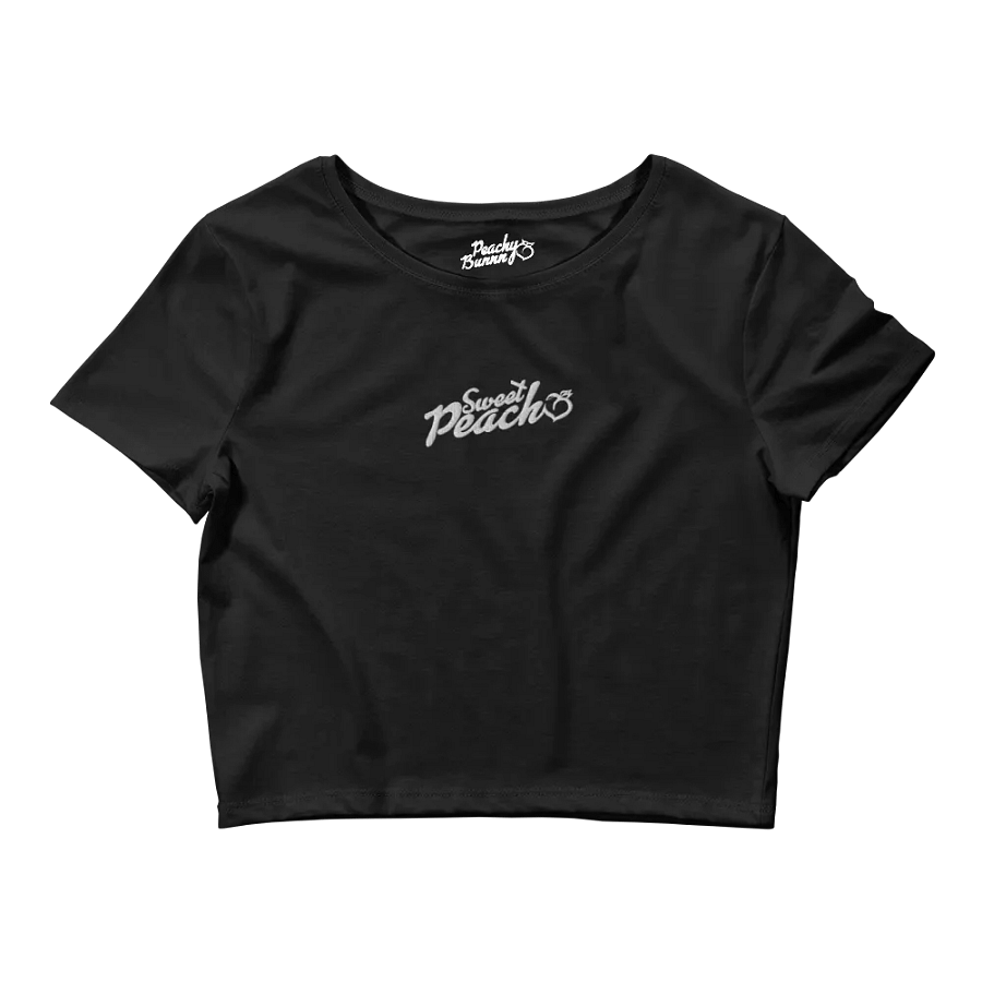Sweet Peach Cropped Baby Tee product image (2)
