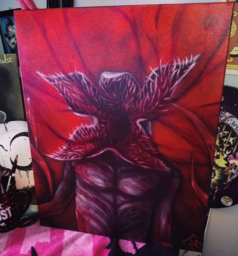 Throw back to that time I freehanded a demodoggo. I've held this one hostage but if someone really wanted to buy it id let it...