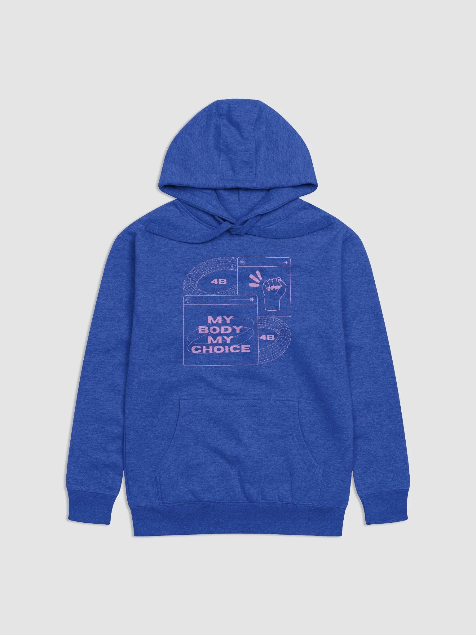 4B Empowerment Hoodie. My body my choice. product image (2)