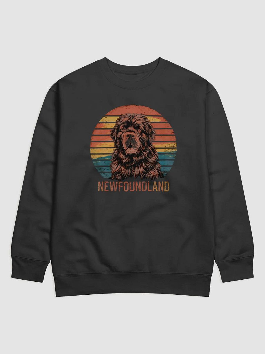 Vintage Newfoundland Dog Owner Sweatshirt - Cozy Comfort for Cold Days product image (1)