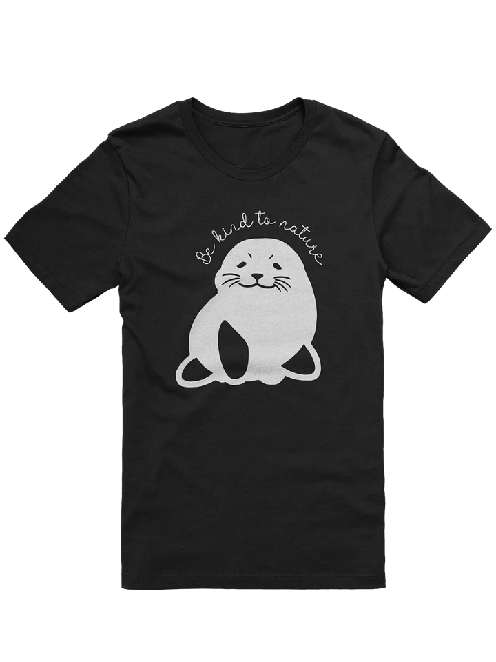 Be Kind to Nature- Seal Silhouette Unisex T-Shirt product image (2)