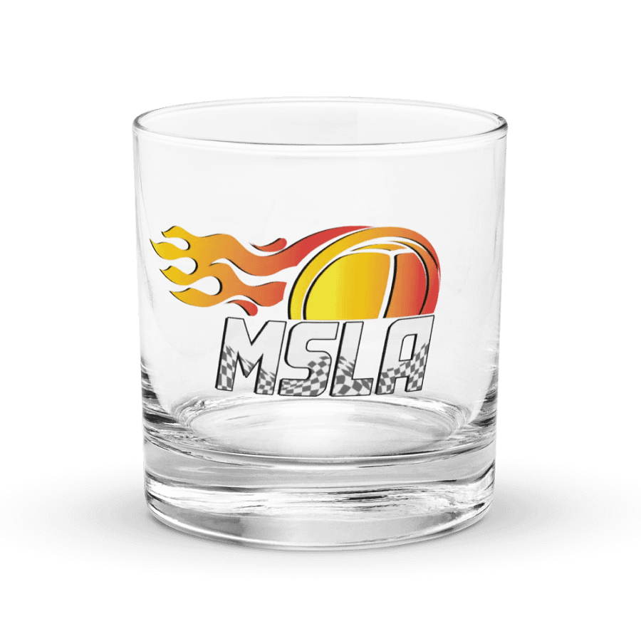 MSLA Logo Rocks Glass product image (5)