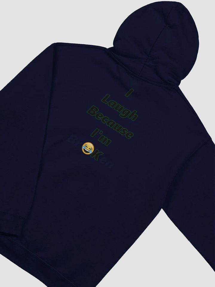 Navy Blue Broken Hoodie product image (2)