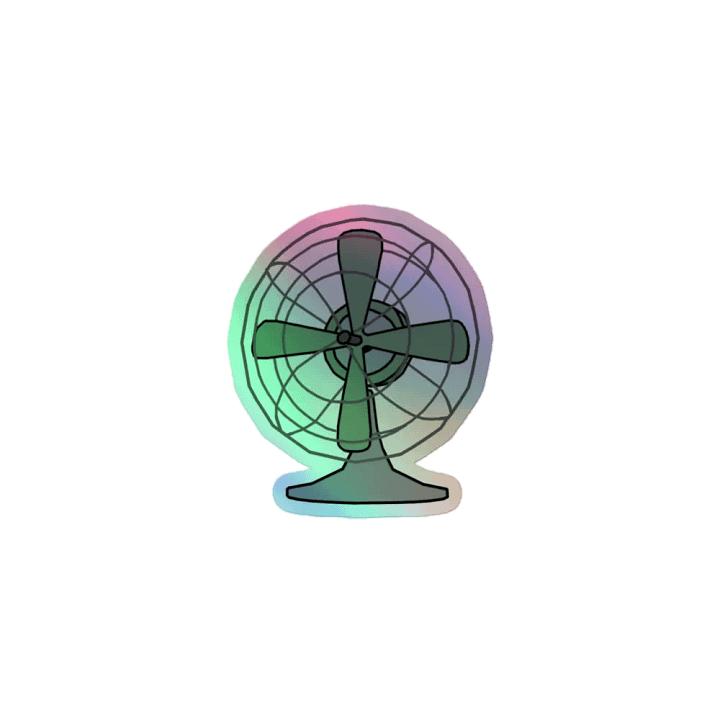 Deskfan Holosticker product image (1)