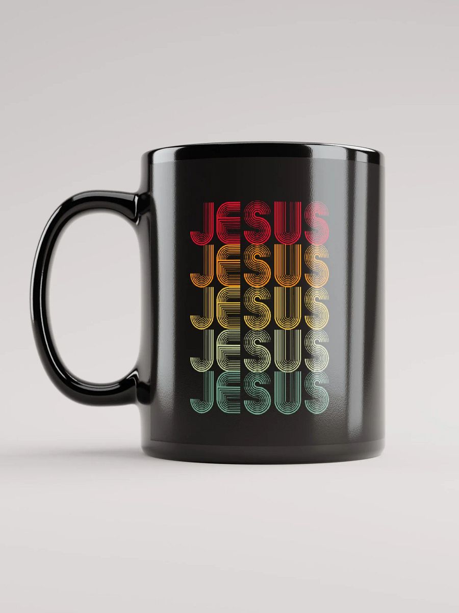 Retro Reverence: Visible Spectrum of Jesus Coffee Mug product image (6)