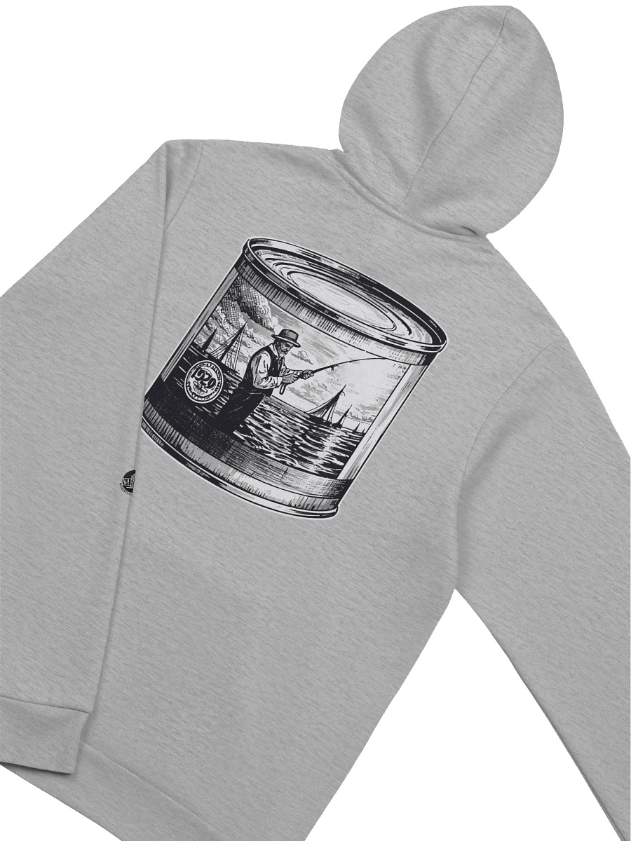 Gone Fishin' Vintage Inspired Back Graphic - Hoodie product image (2)