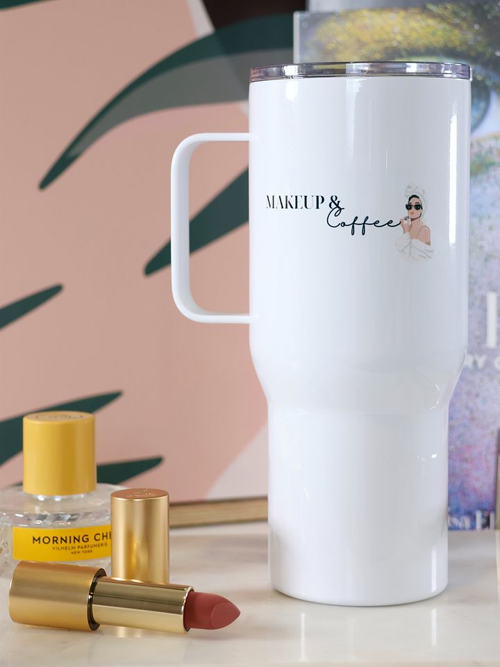 Makeup & Coffee Travel Mug product image (1)