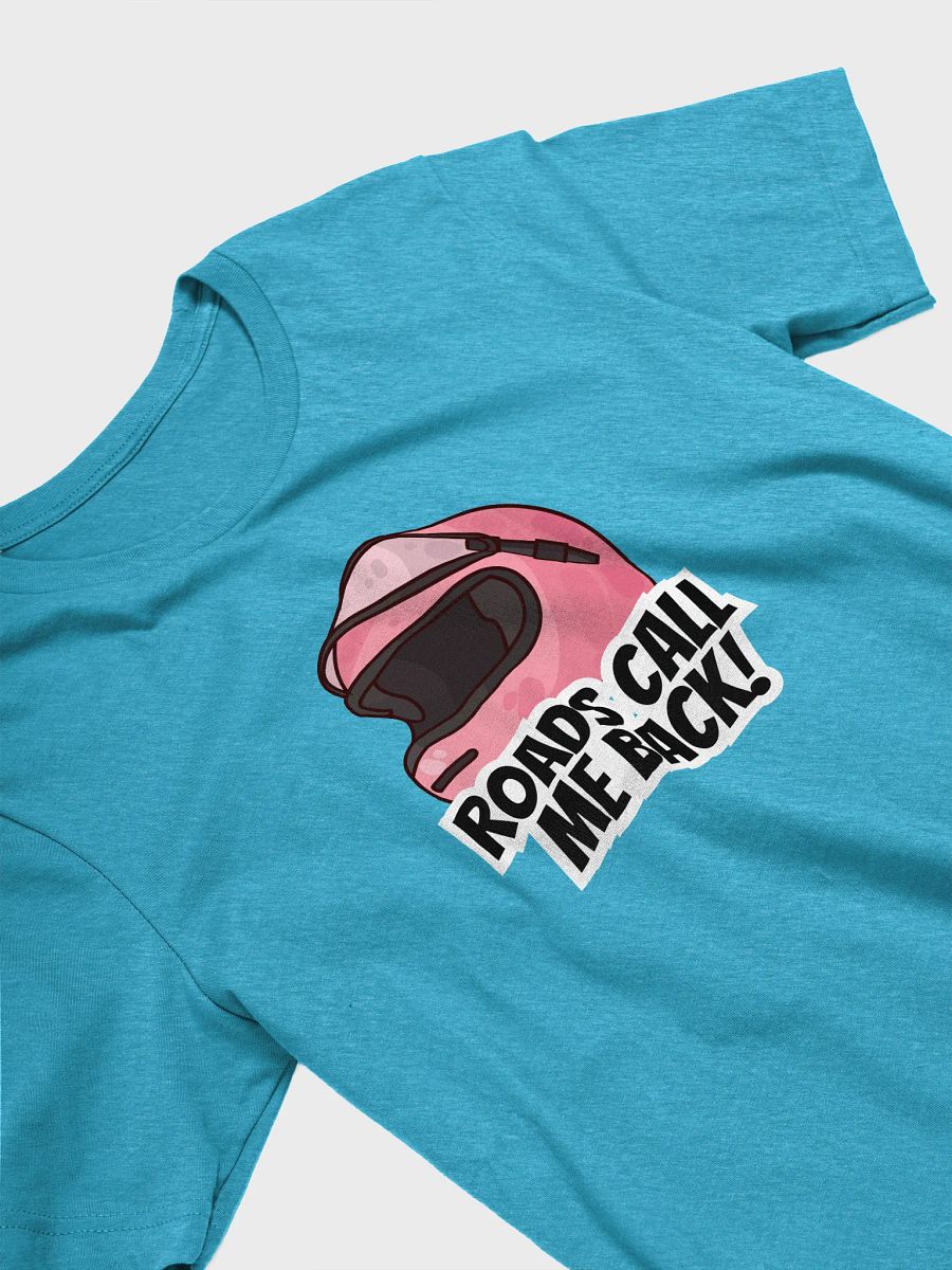 Roads Call Me Back Motorcycle Helmet T-Shirt | Roads call me back product image (46)