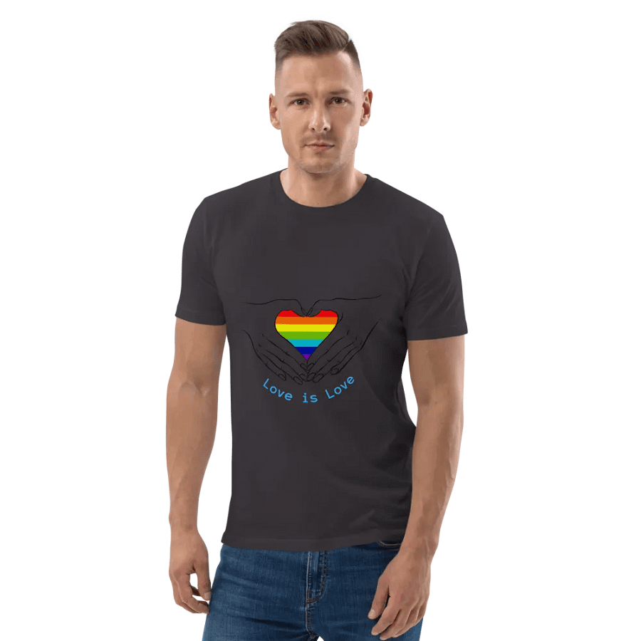 Love is Love Rainbow Heart T-Shirt product image (138)
