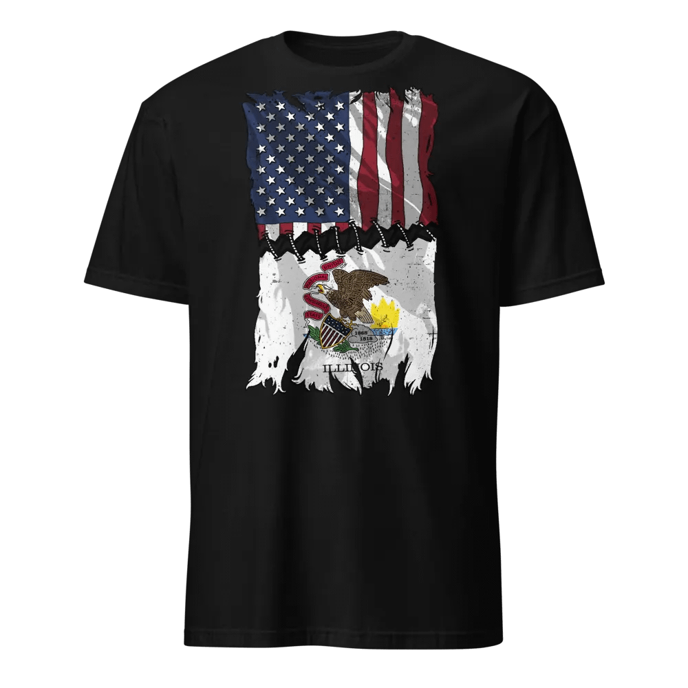 Illinois Stitch Flag USA product image (1)