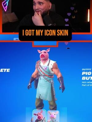 Thank you @Fortnite Official for my Icon Skin 🔥 #fortnite #fortniteclips #wkeyely #icon #live 
