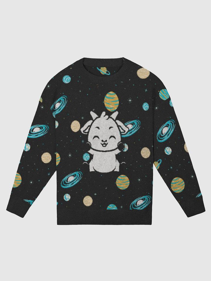 BOOGIE BATISTA GALAXY Knitted Crewneck Sweater Relaxed Fit product image (1)