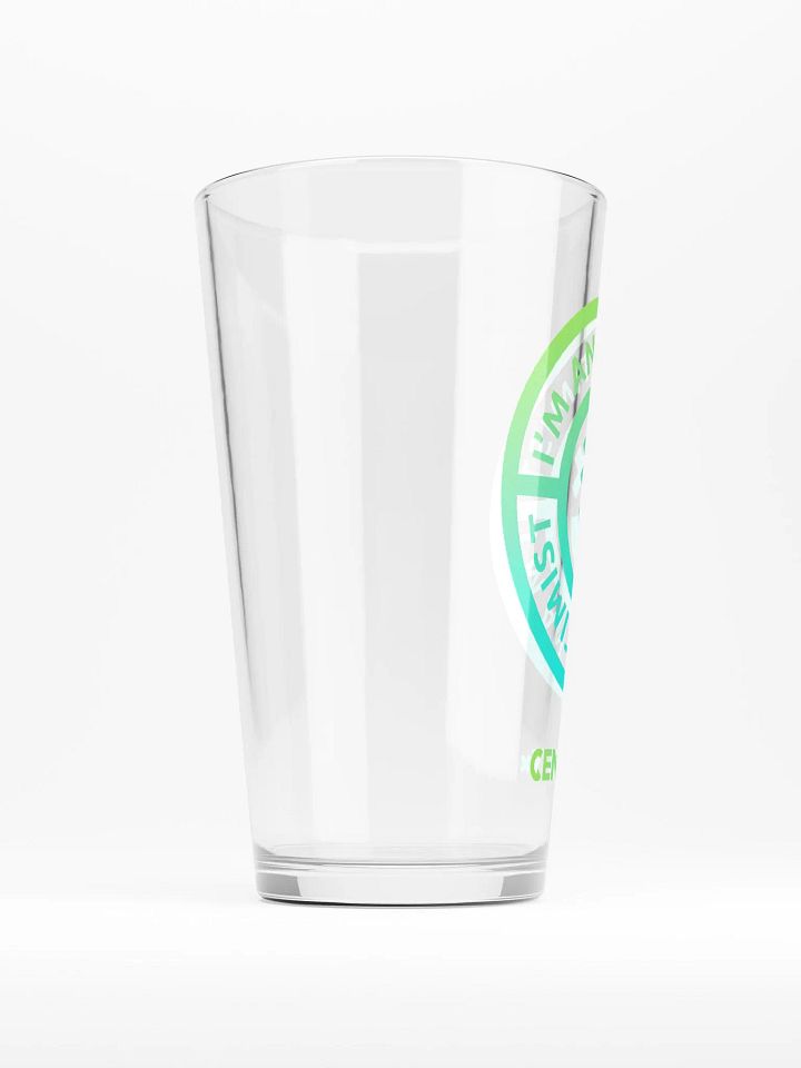 GX I'm an Optimist Pint Glass product image (2)