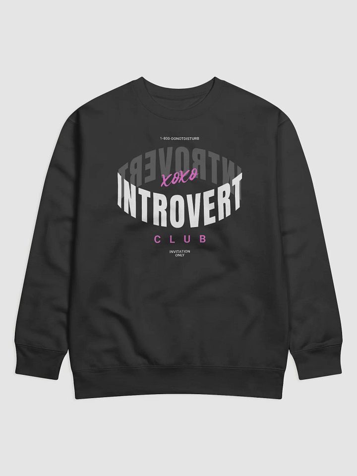 Introvert x Extrovert Club Sweatshirt product image (2)