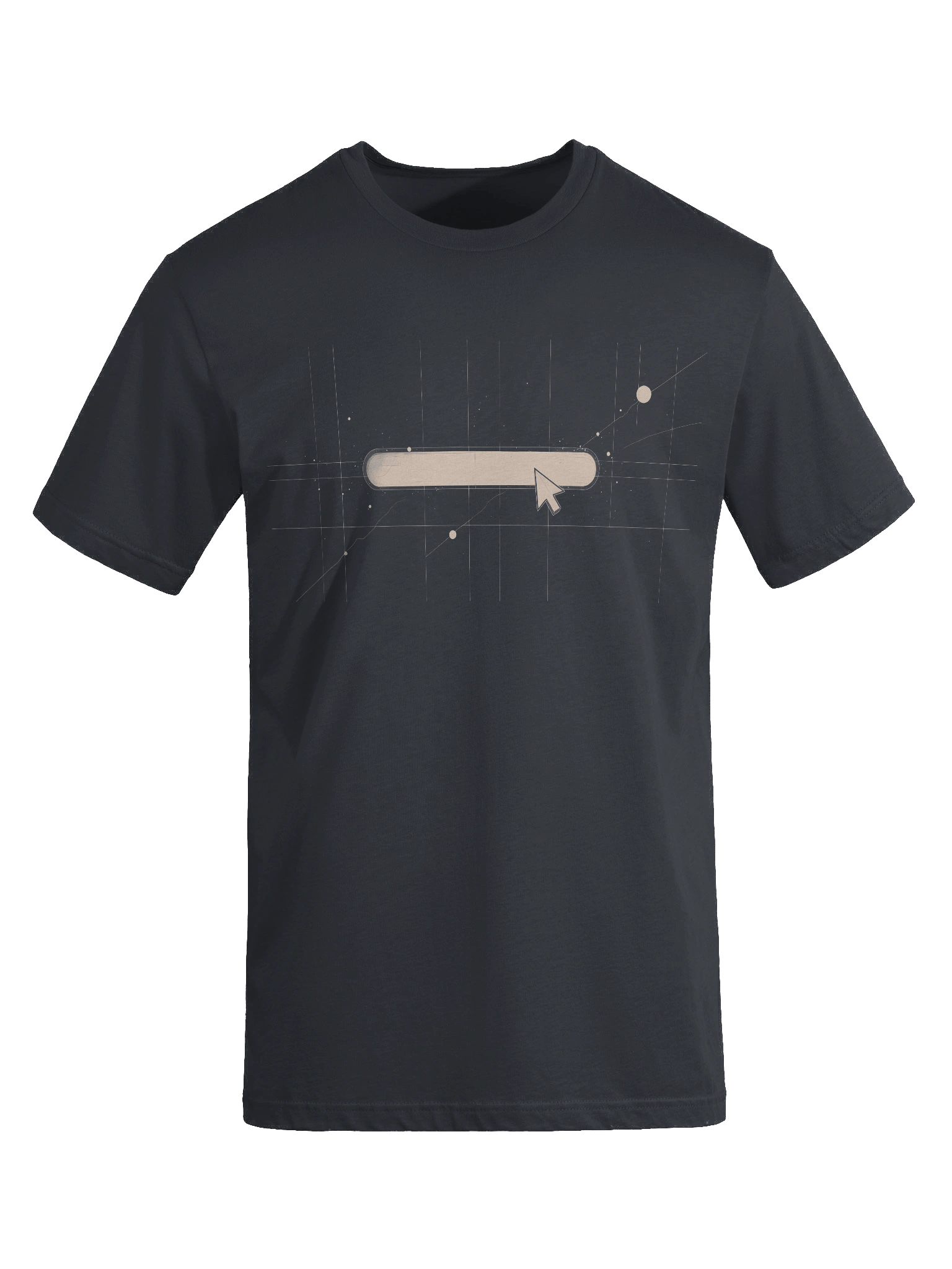 Minimalist Search Bar with Cosmic Graph Design T-Shirt product image (30)