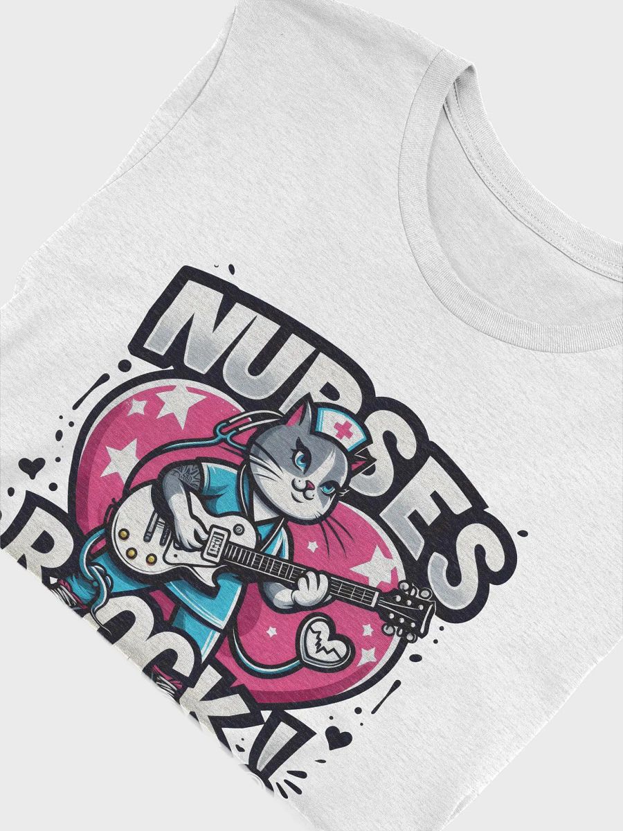 Nurse Cat Rockstar T-Shirt product image (49)
