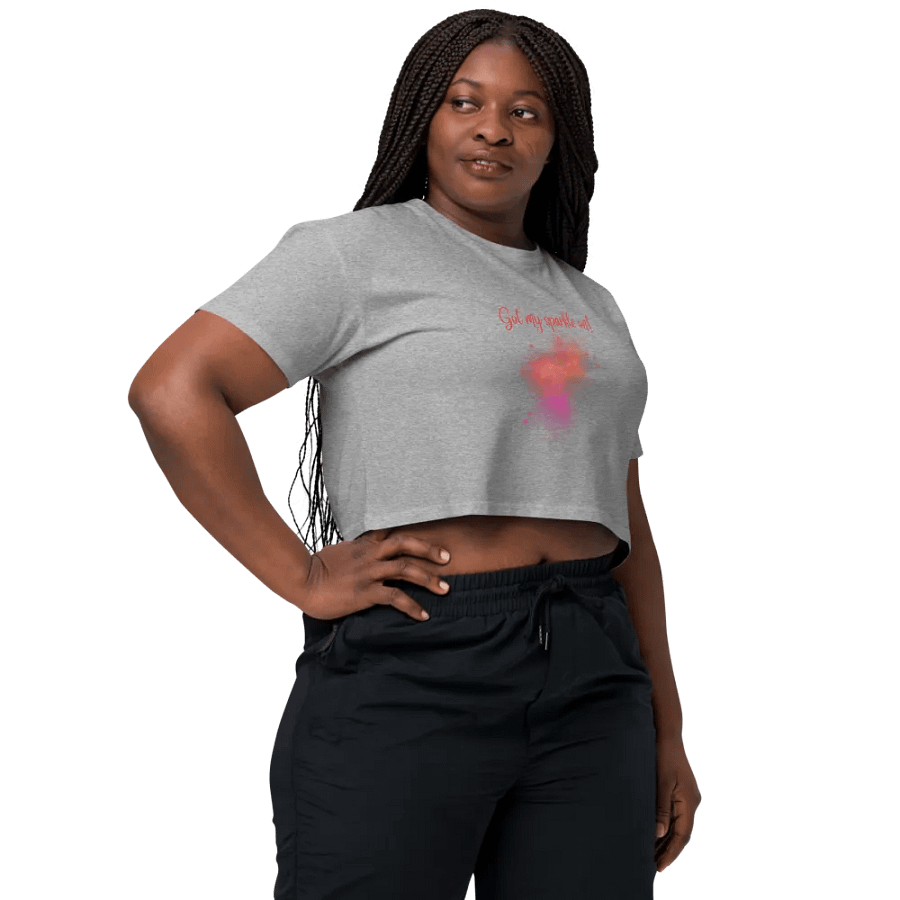 Sparkle On! Colorful Crop Top product image (48)