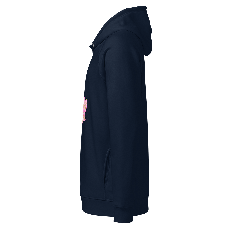 Golden Lotus Unisex Organic Hoodie product image (3)