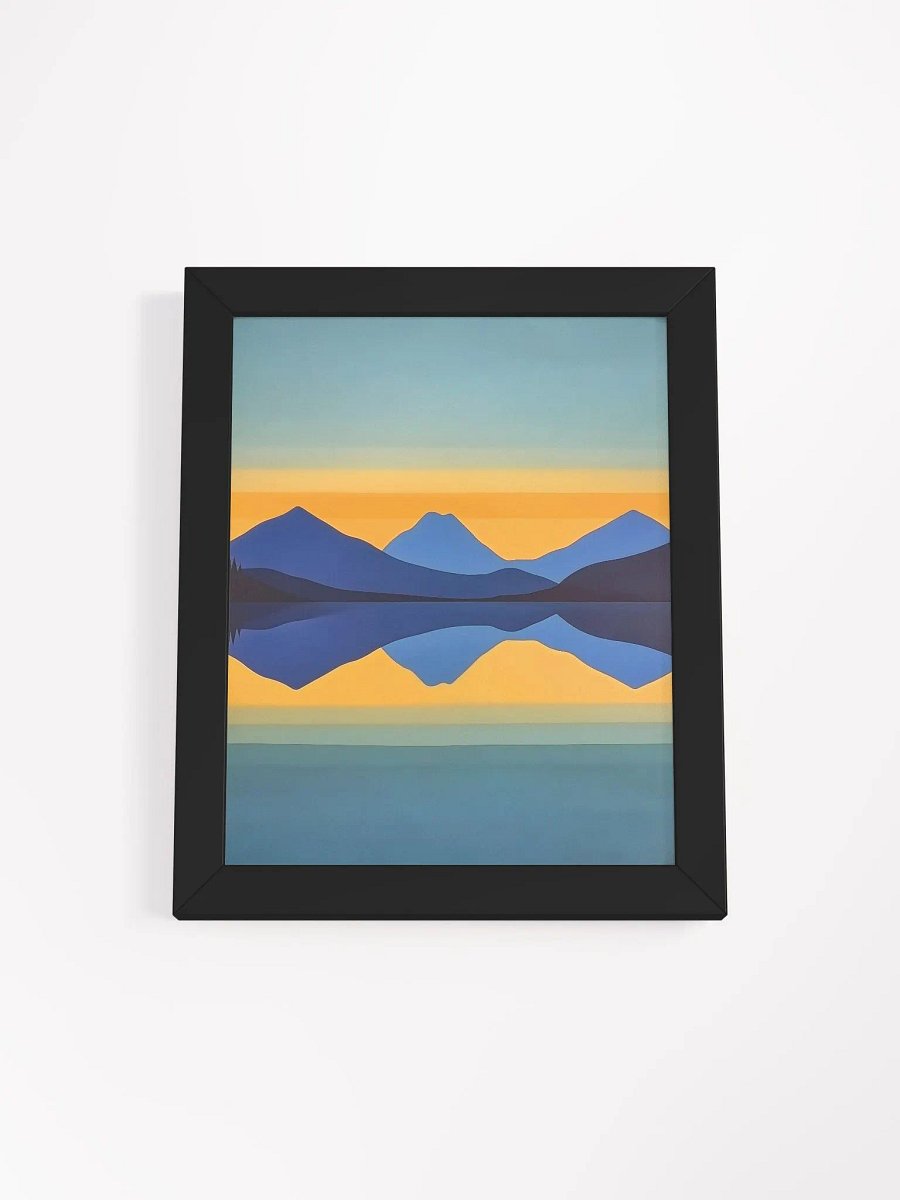 Framed Poster of a Cool Reverb Sunset product image (1)