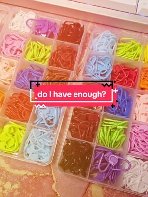 when stitch markers are life. #crochet #stitchmarkers #crochetersoftiktok #makersgonnamake #CapCut 