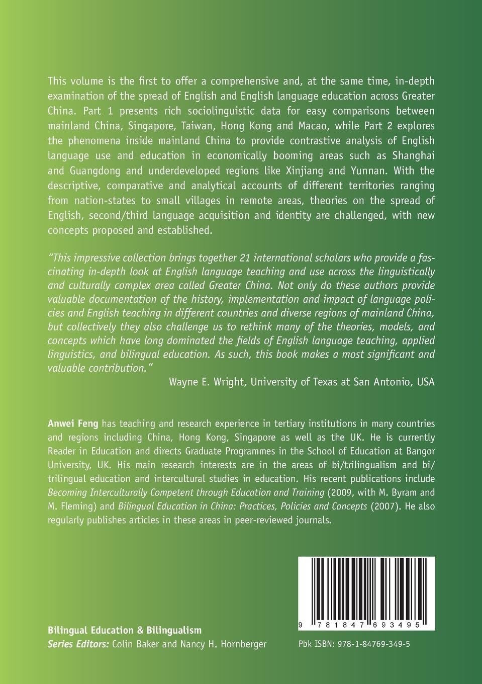 English Language Education Across Greater China (Bilingual Education & Bilingualism, 80) product image (2)