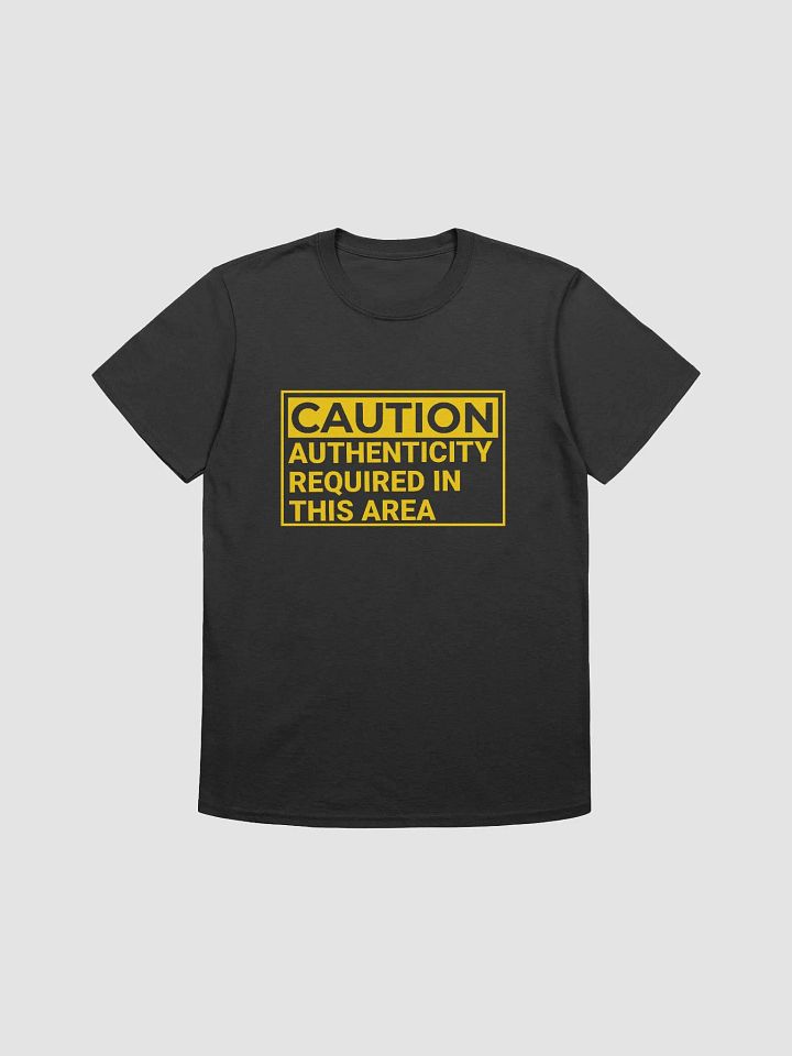 Caution: Authenticity Required in This Area product image (2)