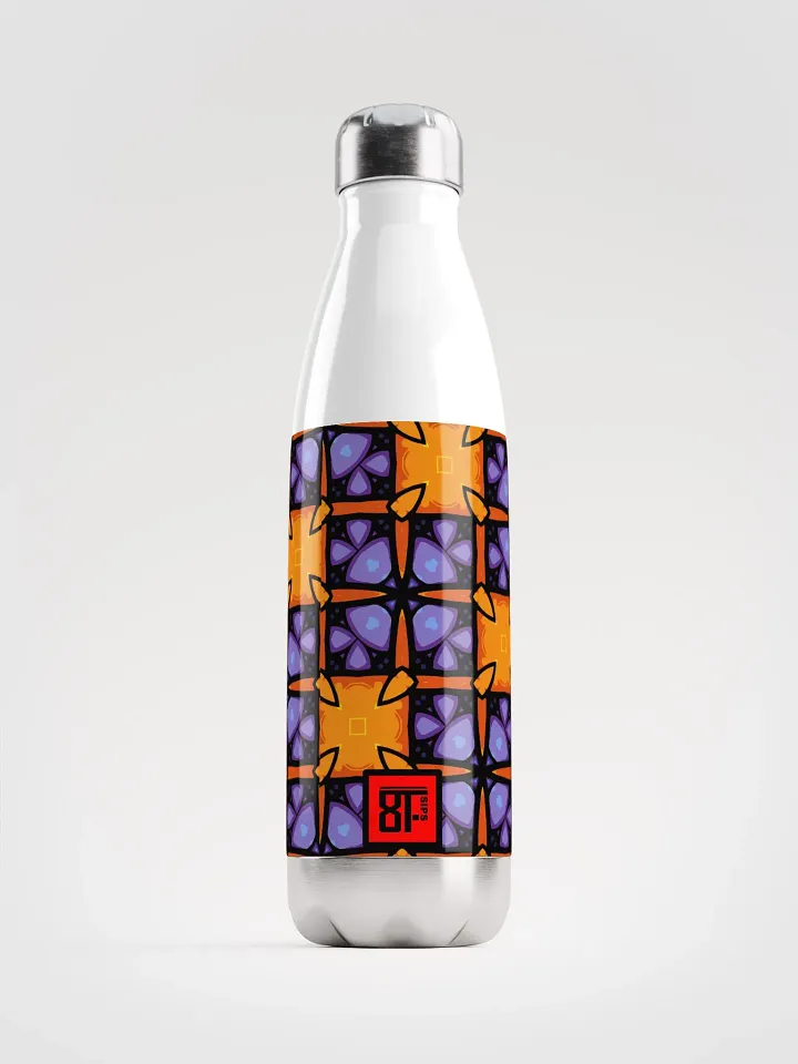 8T Sips Mosaic Stainless Steel Water Bottle product image (2)